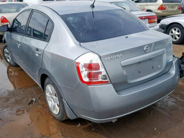 3N1AB61E29L656005 - 2009 NISSAN SENTRA 2.0 SILVER photo 3