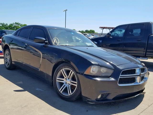 2C3CDXHG4CH177814 - 2012 DODGE CHARGER SX BLACK photo 1