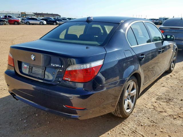 WBANW13538CZ78985 - 2008 BMW 535 I BLACK photo 4