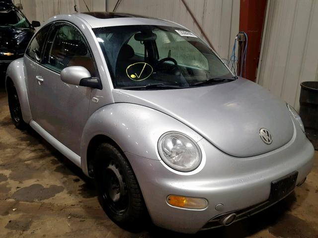 3VWCP21C83M400321 - 2003 VOLKSWAGEN NEW BEETLE ვერცხლისფერი ფოტო 1