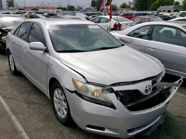 4T1BB46K48U053416 - 2008 TOYOTA CAMRY HYBR SILVER photo 1