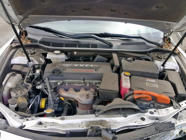 4T1BB46K48U053416 - 2008 TOYOTA CAMRY HYBR SILVER photo 7