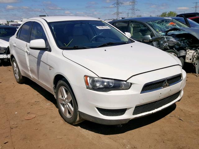 JA3AU26U28U004150 - 2008 MITSUBISHI LANCER ES WHITE photo 1