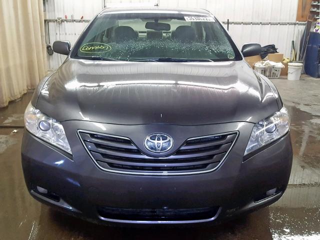 JTNBE46K973038972 - 2007 TOYOTA CAMRY NEW GRAY photo 9