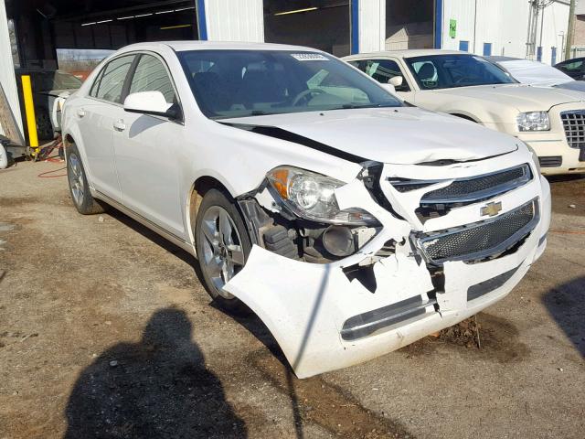 1G1ZC5E07AF198538 - 2010 CHEVROLET MALIBU 1LT WHITE photo 1
