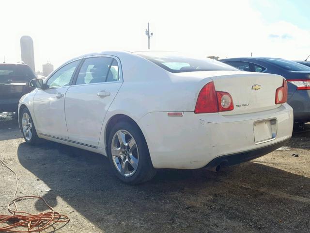 1G1ZC5E07AF198538 - 2010 CHEVROLET MALIBU 1LT WHITE photo 3