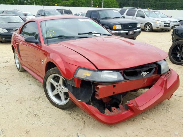 1FAFP47V21F222705 - 2001 FORD MUSTANG CO RED photo 1