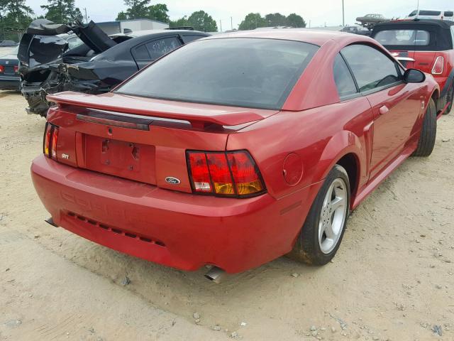 1FAFP47V21F222705 - 2001 FORD MUSTANG CO RED photo 4