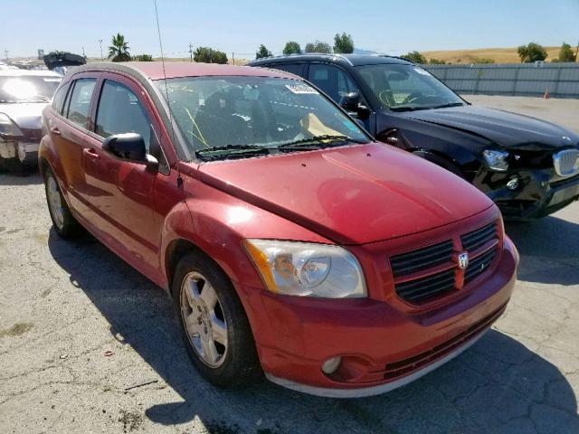 1B3HB48AX9D183898 - 2009 DODGE CALIBER SX RED photo 1