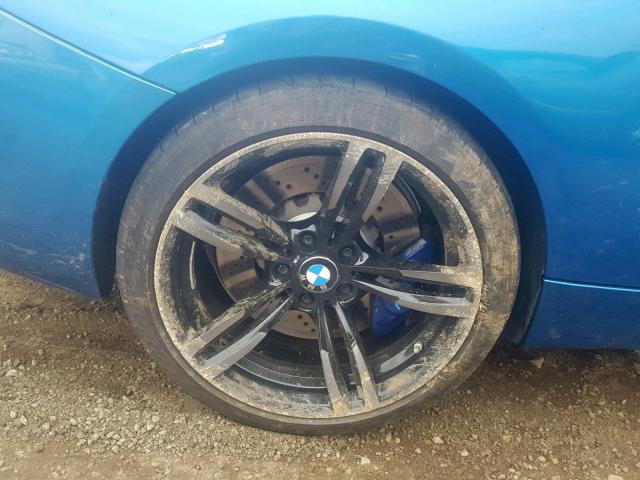 WBS1H9C50GV786042 - 2016 BMW M2 BLUE photo 9