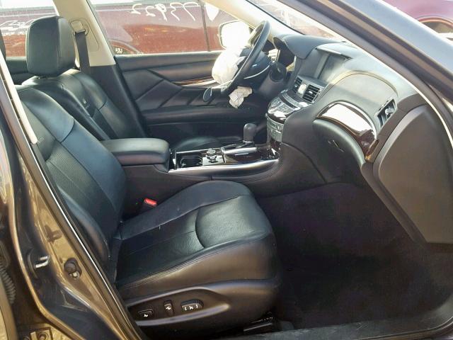 JN1BY1AP8CM333811 - 2012 INFINITI M37 BLACK photo 5