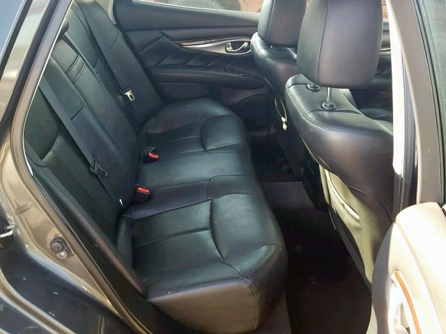 JN1BY1AP8CM333811 - 2012 INFINITI M37 BLACK photo 6