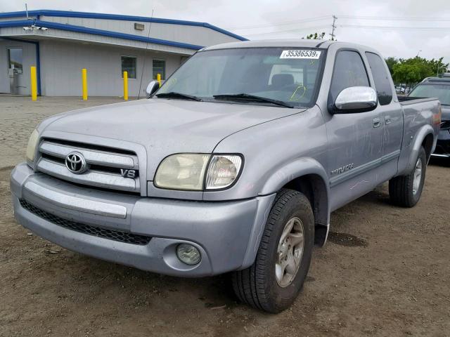 5TBRT34153S424805 - 2003 TOYOTA TUNDRA ACC GRAY photo 2