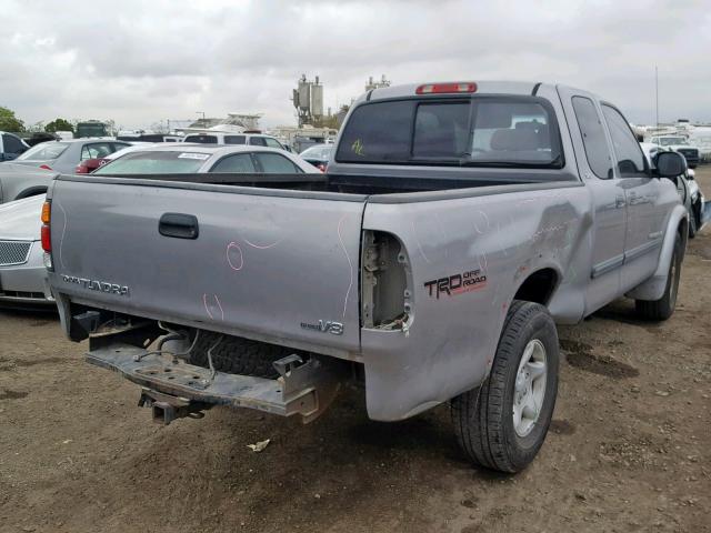 5TBRT34153S424805 - 2003 TOYOTA TUNDRA ACC GRAY photo 4