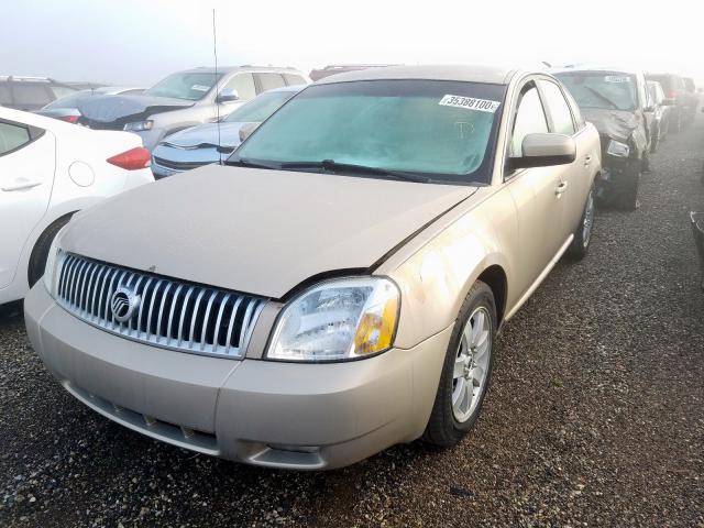 1MEHM40117G610870 - 2007 MERCURY MONTEGO LUXURY  photo 2