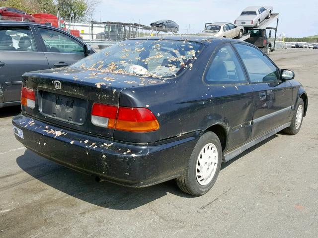 1HGEJ6223TL042946 - 1996 HONDA CIVIC DX BLACK photo 4