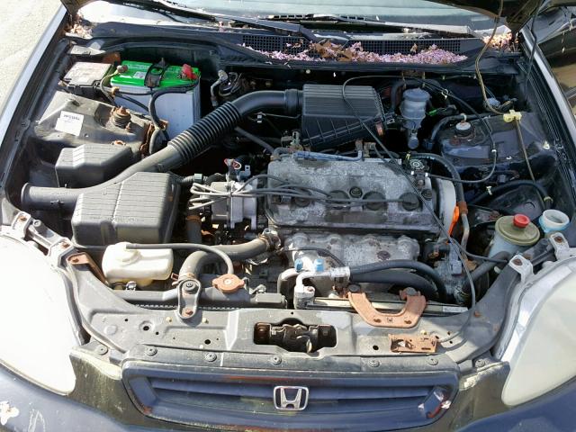 1HGEJ6223TL042946 - 1996 HONDA CIVIC DX BLACK photo 7