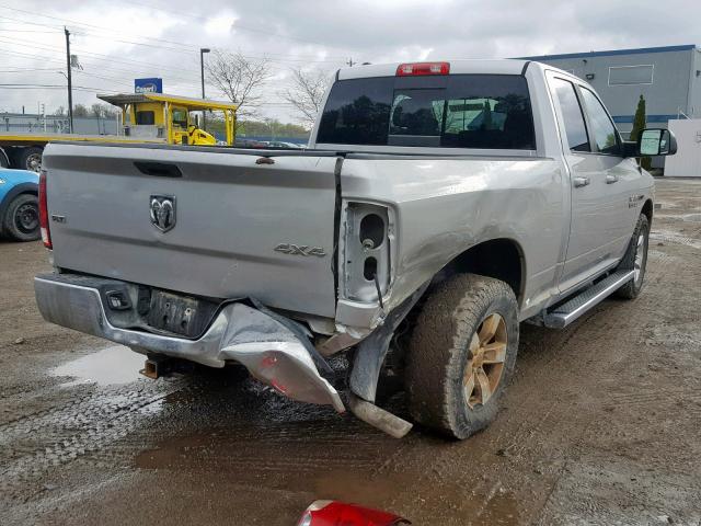 1C6RR7GM0FS560412 - 2015 RAM 1500 SLT SILVER photo 4