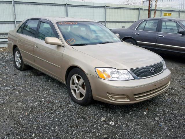 4T1BF28B22U231675 - 2002 TOYOTA AVALON XL BEIGE photo 1