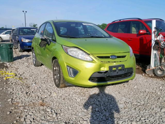 3FADP4FJXBM171610 - 2011 FORD FIESTA SES GREEN photo 1