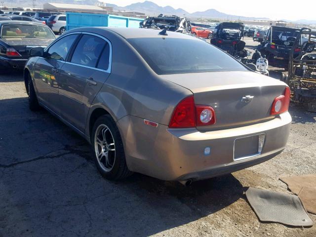 1G1ZH57B18F273065 - 2008 CHEVROLET MALIBU 1LT 金色 照片 3