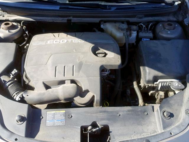 1G1ZH57B18F273065 - 2008 CHEVROLET MALIBU 1LT 金色 照片 7