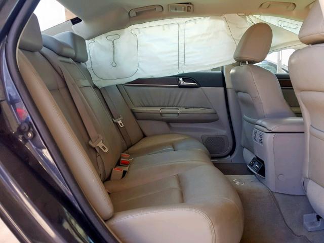 JNKAY01E38M600862 - 2008 INFINITI M35 BASE BLUE photo 6