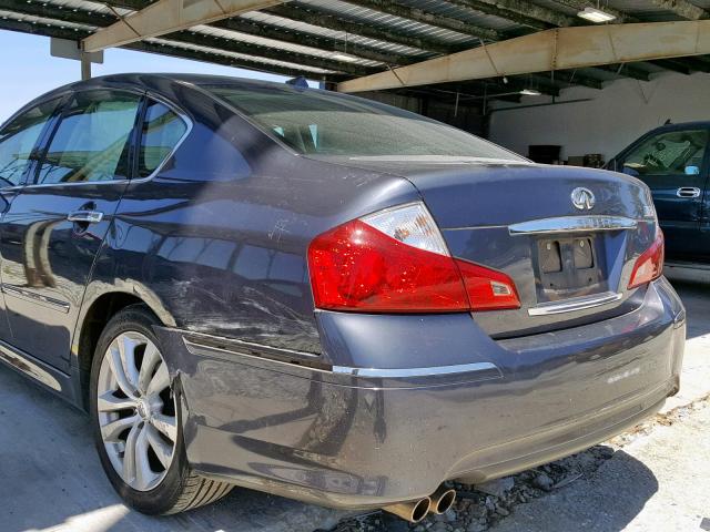 JNKAY01E38M600862 - 2008 INFINITI M35 BASE BLUE photo 9