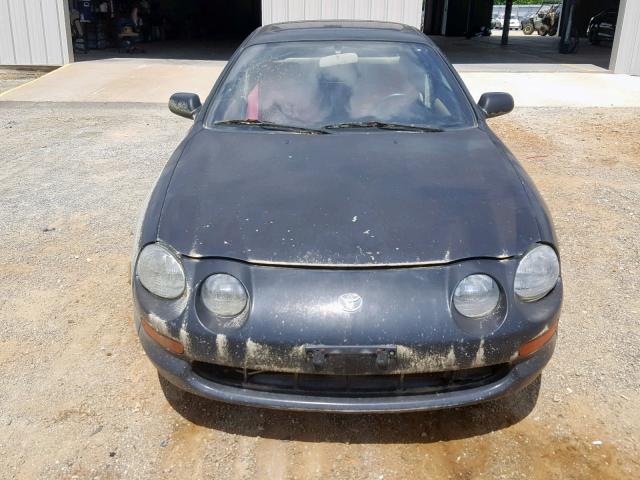 JT2ST07N8R0002554 - 1994 TOYOTA CELICA GT BLACK photo 9