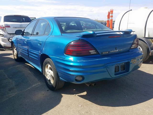 1G2NE52E3XM905451 - 1999 PONTIAC GRAND AM S BLUE photo 3