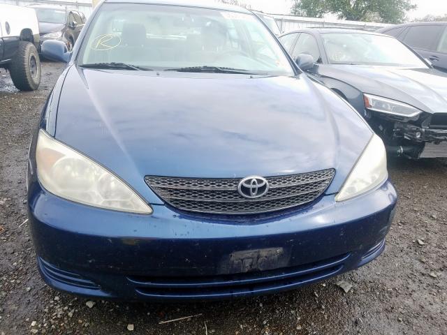 4T1BF32K24U077700 - 2004 TOYOTA CAMRY LE  photo 9