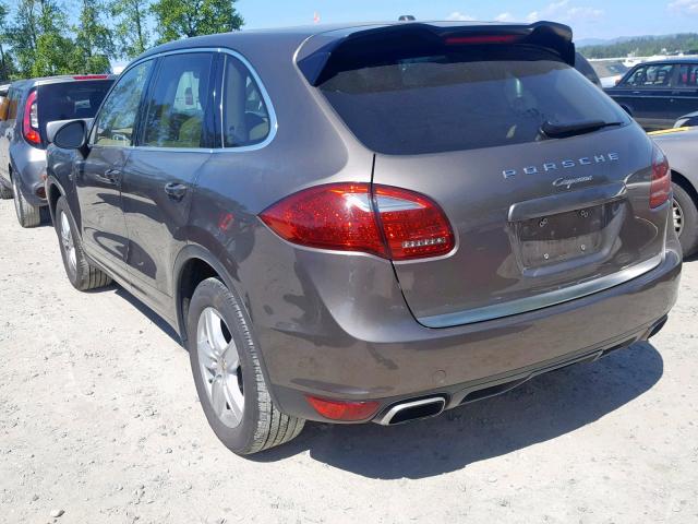 WP1AA2A21ELA96156 - 2014 PORSCHE CAYENNE CHARCOAL photo 3