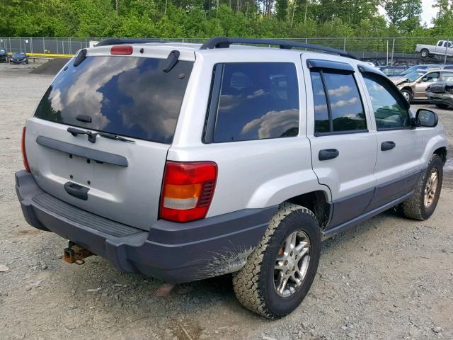 1J4GW48S63C591698 - 2003 JEEP GRAND CHER GRAY photo 4