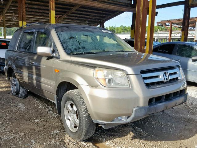 5FNYF285X8B003742 - 2008 HONDA PILOT EXL GOLD photo 1