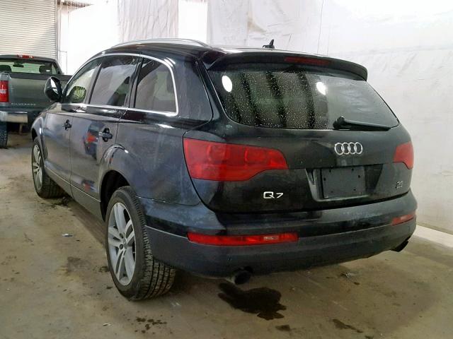 WA1BY74L18D029990 - 2008 AUDI Q7 3.6 QUA BLACK photo 3