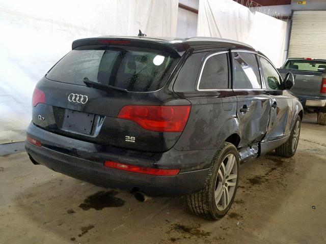 WA1BY74L18D029990 - 2008 AUDI Q7 3.6 QUA BLACK photo 4