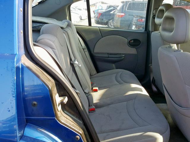1G8AJ52F04Z210870 - 2004 SATURN ION LEVEL BLUE photo 6