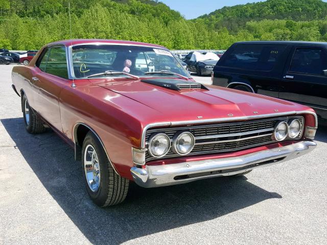 8A33C256404 - 1968 FORD FAIRLANE BURGUNDY photo 1