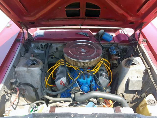 8A33C256404 - 1968 FORD FAIRLANE BURGUNDY photo 7