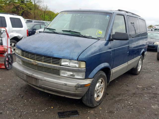 1GNEL19XX4B101678 - 2004 CHEVROLET ASTRO BLUE photo 2