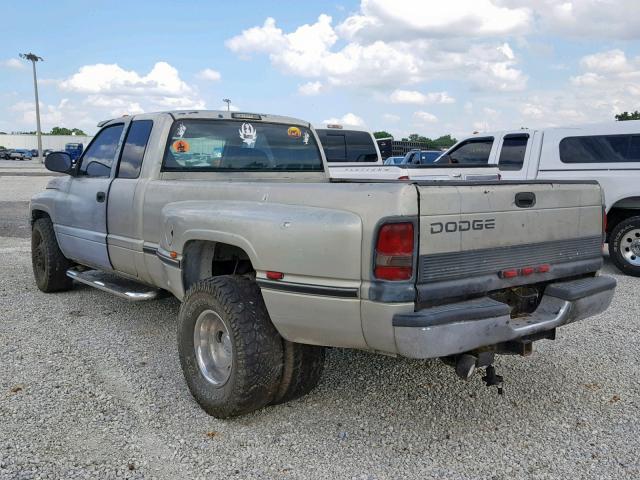 3B7MC33D1VM515666 - 1997 DODGE RAM 3500 SILVER photo 3