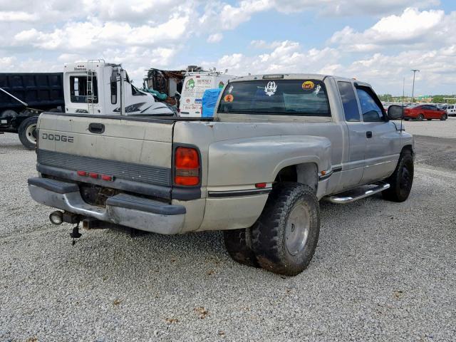 3B7MC33D1VM515666 - 1997 DODGE RAM 3500 SILVER photo 4