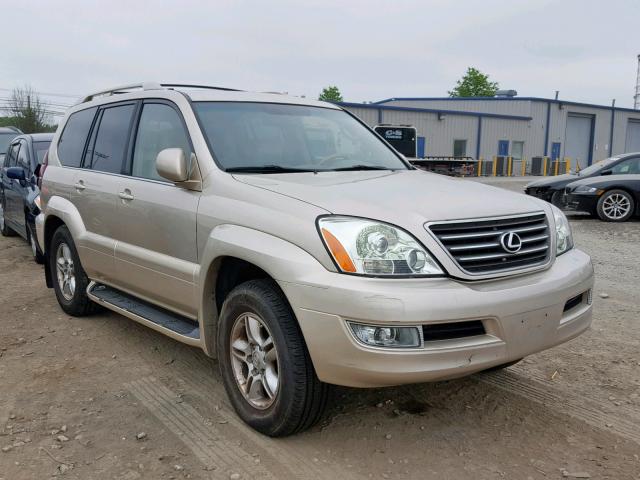 JTJBT20X070132059 - 2007 LEXUS GX 470 GOLD photo 1