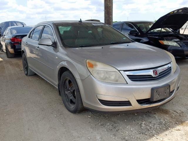 1G8ZS57N28F123768 - 2008 SATURN AURA XE SILVER photo 1