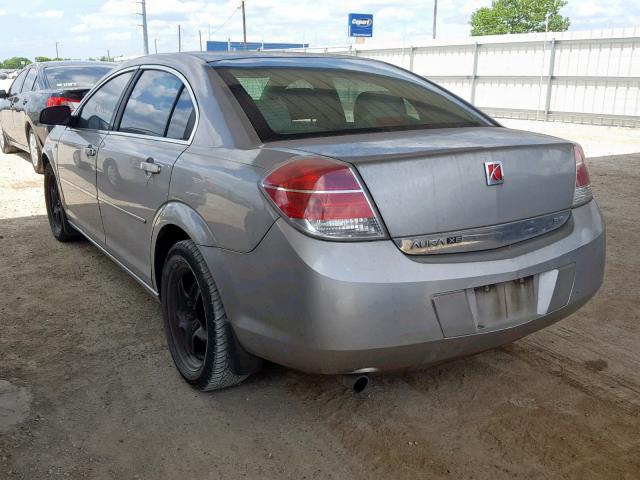 1G8ZS57N28F123768 - 2008 SATURN AURA XE SILVER photo 3