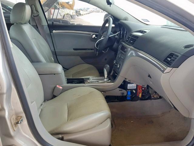 1G8ZS57N28F123768 - 2008 SATURN AURA XE SILVER photo 5