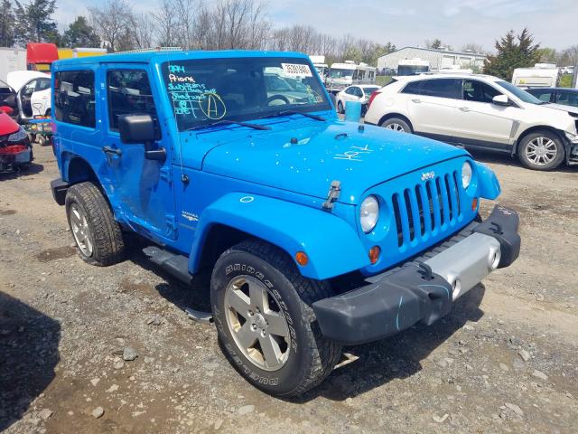 1C4AJWBG2CL118567 - 2012 JEEP WRANGLER SAHARA  photo 1