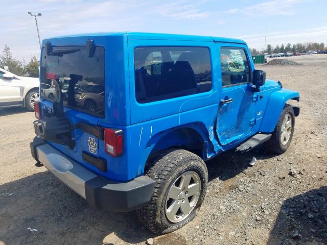 1C4AJWBG2CL118567 - 2012 JEEP WRANGLER SAHARA  photo 4