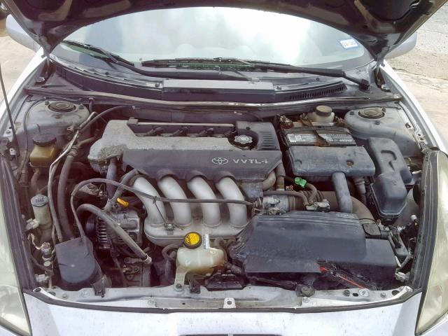 JTDDY32T8Y0019913 - 2000 TOYOTA CELICA GT- GRAY photo 7