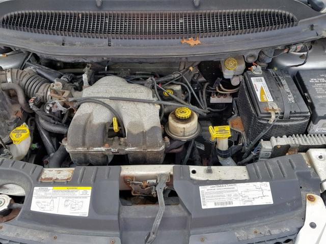 1B4GP25B71B278283 - 2001 DODGE CARAVAN SE GRAY photo 7